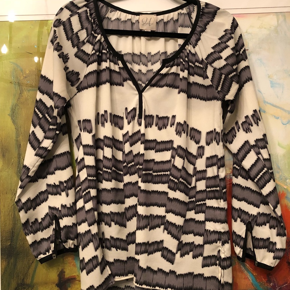 W Julienne,From Anthropologie blouse. Size S